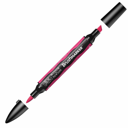 Маркер художественный "Brush", карминовый